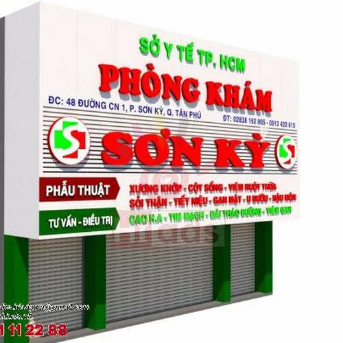 BẢNG HIỆU PHÒNG KHÁM ĐA KHOA